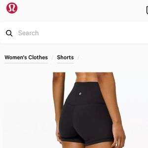 Lululemon Highwaist Align Short With Pocket